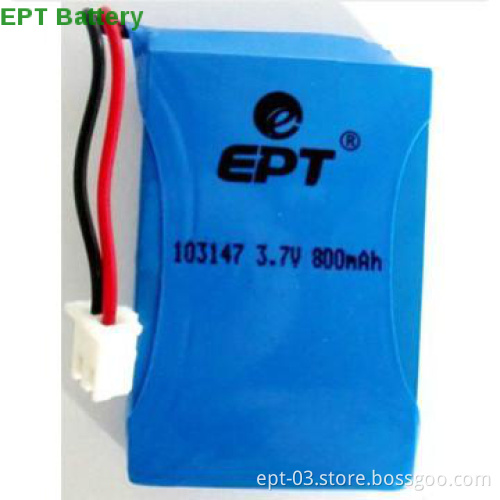 103147 3.7V 800mAh Lithium polymer battery instrument battery